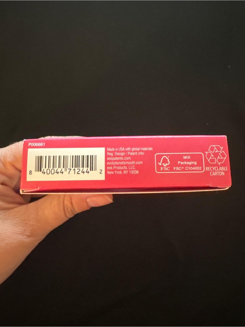 eos 100% Natural Fruity Smooth Lip Balm 4-Pack NEW - Picture 4 of 4